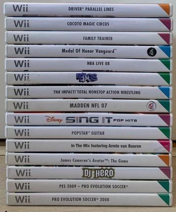 Nintendo - Wii [Silver Shell] - 15 Games & Accessories -, Games en Spelcomputers, Nieuw