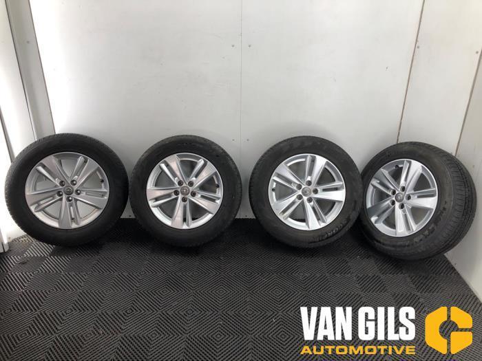 Velgen set Opel Grandland X O263717, Auto-onderdelen, Ophanging en Onderstel