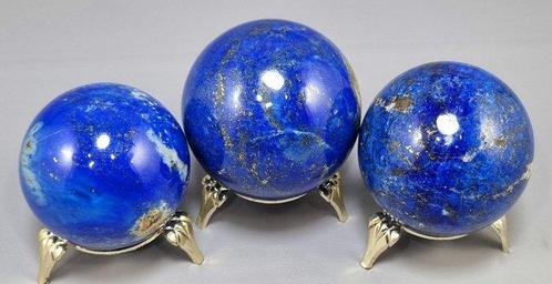 Natuurlijke Lapis Lazuli Edelsteen Genezende sferen -, Verzamelen, Mineralen en Fossielen