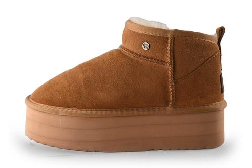 Warmbat Laarzen in maat 37 Cognac | 5% extra korting, Kleding | Dames, Schoenen, Overige kleuren, Gedragen, Hoge laarzen, Verzenden