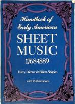 Handbook of early American sheet music, 1768-1889, Verzenden
