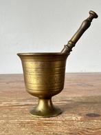 Mortier et pilon (2) - Bronze - Pilón avec presse-purée