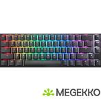 Ducky Mecha Pro SF RGB Zwart Cherry MX Speed Silver, Computers en Software, Verzenden, Nieuw
