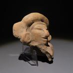Maya Terracotta Figuur. ca. 600 - 900 n.Chr. Lengte 7,1 cm.