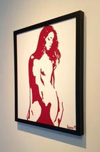 Liesens - Beauty ( handpainted on canvas), Antiek en Kunst, Kunst | Schilderijen | Modern