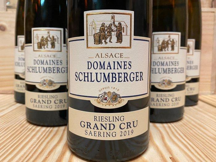 2019 Domaine Schlumberger Saering Riesling - Alsace Grand, Verzamelen, Wijnen