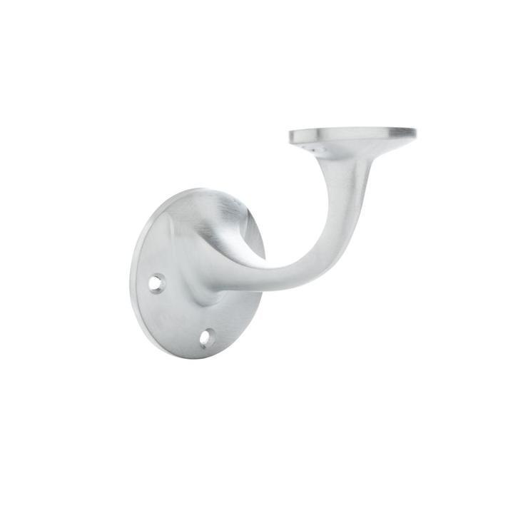 Trapleuning houder mat nikkel vlak - opschroevend - De Ou..., Bricolage & Construction, Serrurerie de bâtiment & Dispositif de fermeture