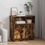 vidaXL Dressoir met LED Gerookt eiken 71 x 34.5 x 75 cm, Huis en Inrichting, Kasten | Dressoirs, Verzenden, Nieuw