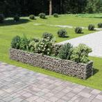 vidaXL Gabion plantenbak verhoogd 360x50x50 cm, Tuin en Terras, Verzenden, Nieuw