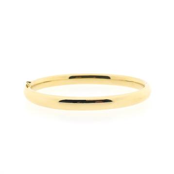 Gouden slavenarmband | Ø 60 mm (tijdloos sieraad) beschikbaar voor biedingen