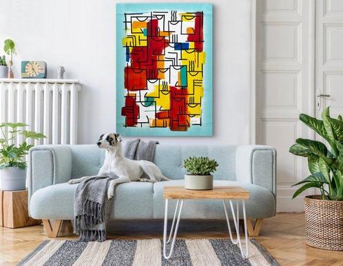 Bamèr - Responsible Harmony - (XL), (unique work), Antiek en Kunst, Kunst | Schilderijen | Modern