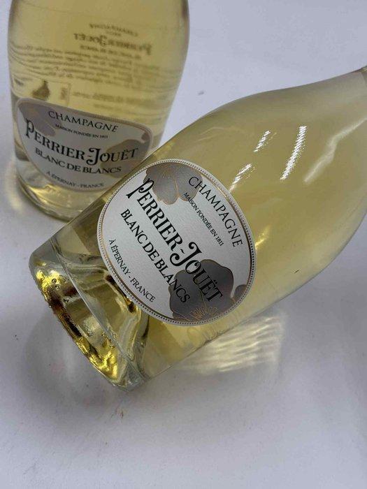 Perrier-Jouët, Blanc de Blancs - Champagne - 2 Fles (0,75, Verzamelen, Wijnen