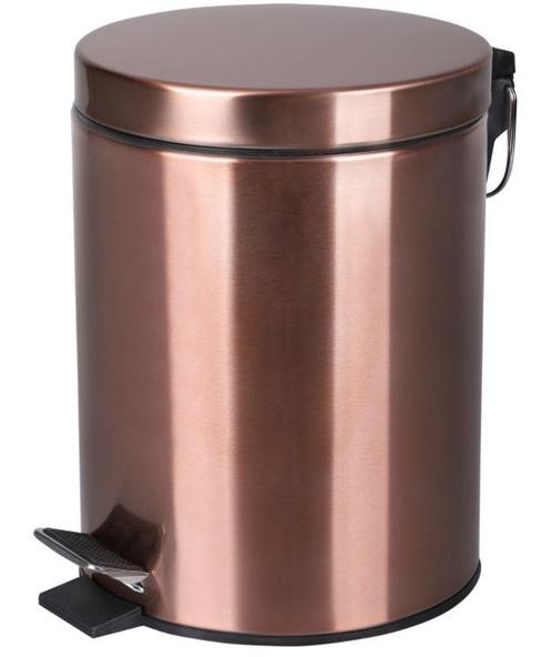Differnz Pedaalemmer 5 liter Rood Koper, Doe-het-zelf en Bouw, Hang- en Sluitwerk, Klink of Kruk, Nieuw, Overige materialen