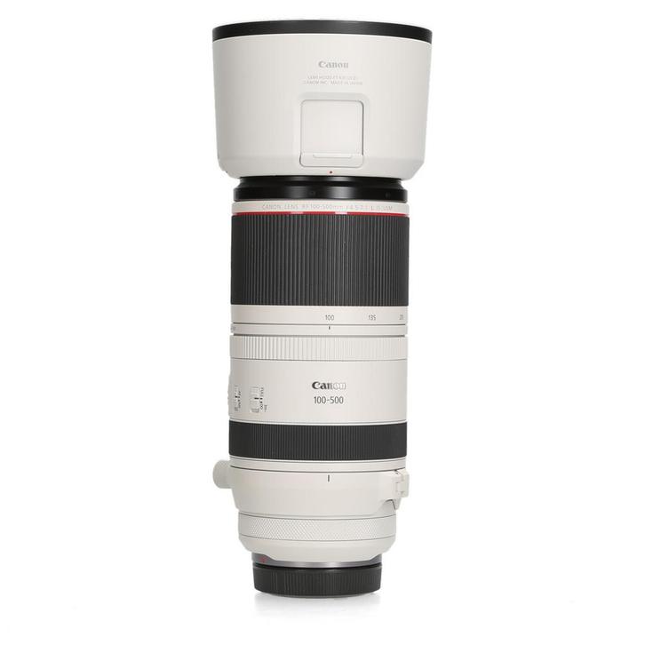 Canon RF 100-500mm F4.5-7.1 L IS USM, Audio, Tv en Foto, Foto | Lenzen en Objectieven, Zo goed als nieuw, Ophalen of Verzenden