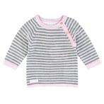 Feetje - First Knit Sweater Raglan Roze Streep, Kinderen en Baby's, Babykleding | Overige, Nieuw, Meisje, Ophalen of Verzenden
