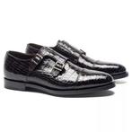 Santoni UK5 Alligator Doublemonk  - Veterschoenen - Maat: EU, Kleding | Heren, Schoenen, Nieuw