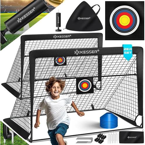 Voetbaldoeltjes - doel en goal set - 2 stuks met bal - met, Sport en Fitness, Voetbal, Verzenden