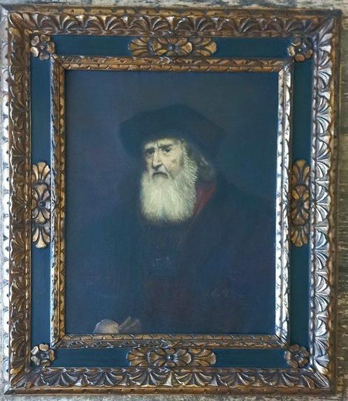 Rembrandt Harmensz. Van Rijn (1606-1669), D’après - Portrait, Antiek en Kunst, Kunst | Schilderijen | Klassiek