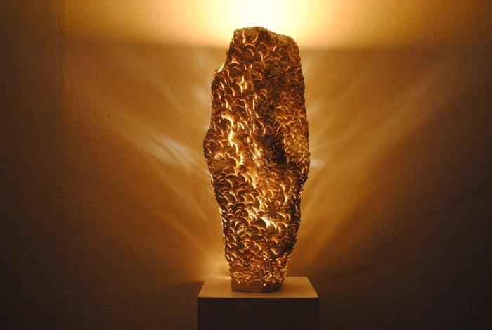 Gilles Caffier - Tafellamp - Keramiek - Plantenlamp, Antiek en Kunst, Kunst | Designobjecten