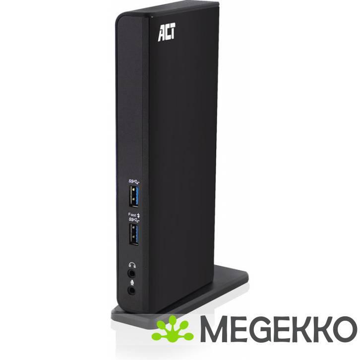ACT USB-C of USB-A Dual Monitor Docking Station, Computers en Software, Overige Computers en Software, Nieuw, Verzenden