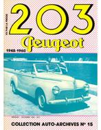 203 PEUGEOT 1948-1960 - BOEK, Ophalen of Verzenden
