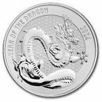 Monde. Silver medal ND Lunar Jahr des Drachen, 1 Oz (.999), Postzegels en Munten