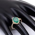 Zonder minimumprijs - Ring - 14 karaat Geel goud - 2.44ct., Nieuw