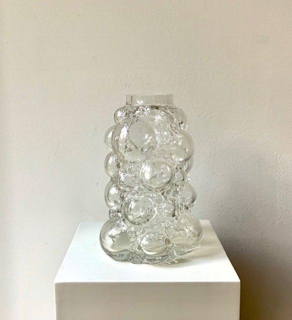 Limburg Glashütte - Helena Tynell - Vaas - Bubble Vase rond, Antiek en Kunst, Antiek | Glaswerk en Kristal