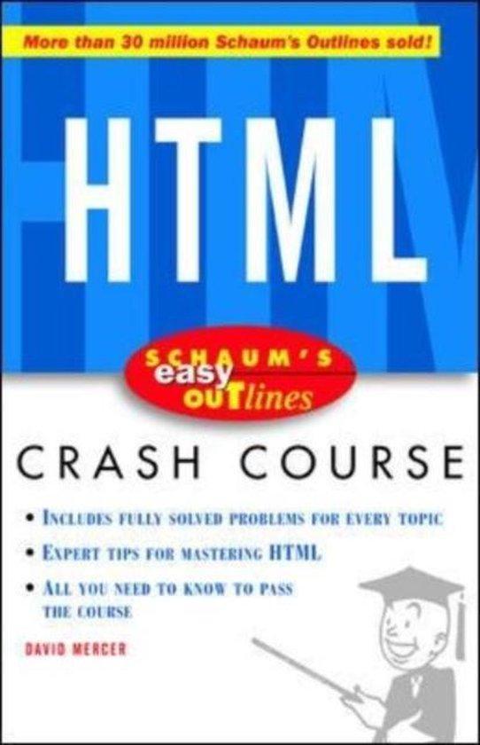 Schaums- Schaums Easy Outline of HTML 9780071422420, Boeken, Taal | Engels, Gelezen, Verzenden