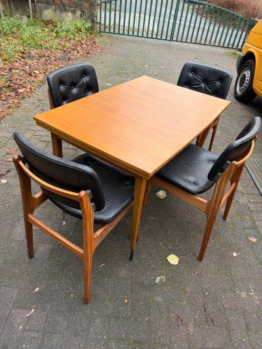 Stühle von Niels Bach - Niels Bach - Table à manger - Teck -, Antiquités & Art, Antiquités | Meubles | Chaises & Canapés