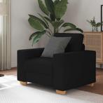 vidaXL Fauteuil 60 cm stof zwart, Verzenden, Nieuw
