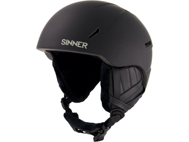 SINNER CREST - Skihelm - In-Mould technologie - Zwart - Maat, Huis en Inrichting, Woonaccessoires | Overige, Zo goed als nieuw