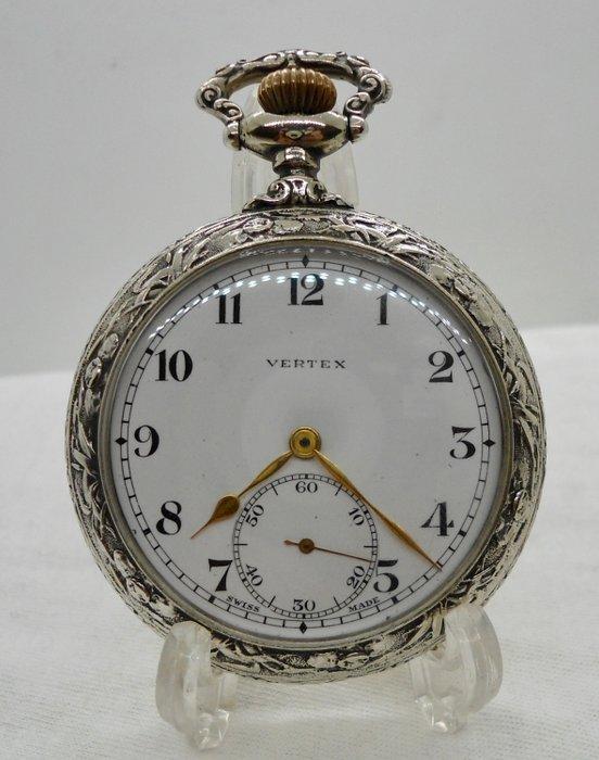 Vertex - Fisherman Pocket watch - 1900-1949, Handtassen en Accessoires, Horloges | Heren