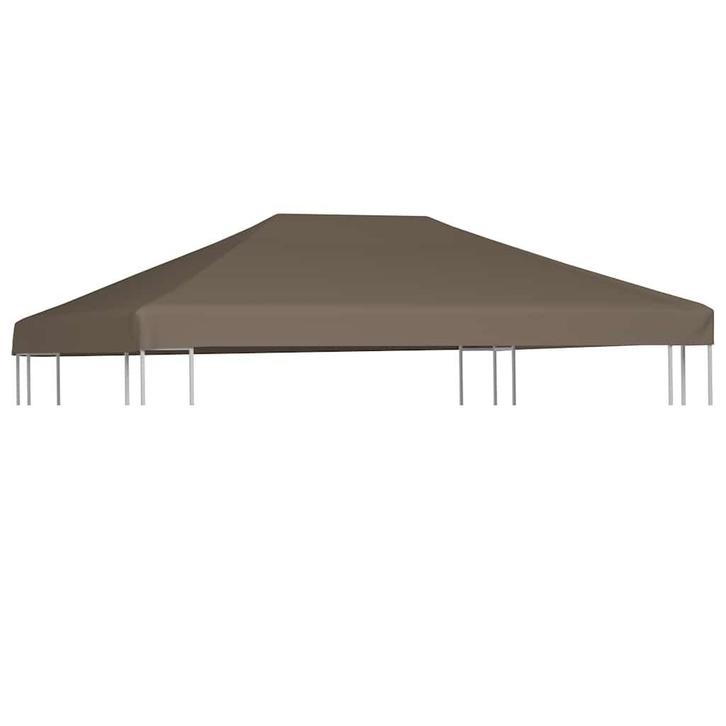 Prieeldak 3x4m Taupe | Tweede Kansje | Tuin Upgrade, Tuin en Terras, Partytenten, Minder dan 4 meter, Minder dan 5 meter, Nieuw