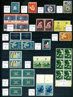 Nederland 1956/1974 - Collectie plaatfouten, Postzegels en Munten, Gestempeld