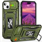 iPhone 15 Pro Max - Armor Hoesje met Kickstand en Camera, Verzenden, Nieuw