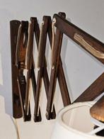 Lampe ciseaux - Teck - Grande lampe à pince vintage