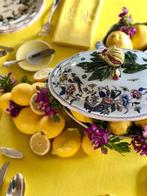 Tafelkleed voor grote tafels, met een elegante gele kleur -, Antiek en Kunst, Curiosa en Brocante