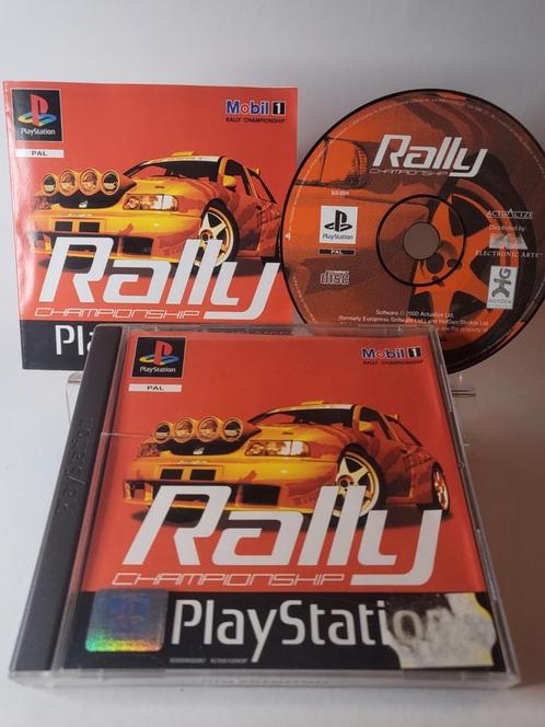 Mobil 1 Rally Championship Playstation 1, Consoles de jeu & Jeux vidéo, Jeux | Sony PlayStation 1, Enlèvement ou Envoi