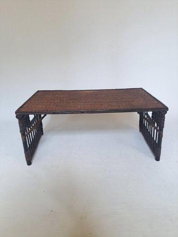 Table dappoint - Bois, Rotin - plateau pour lit