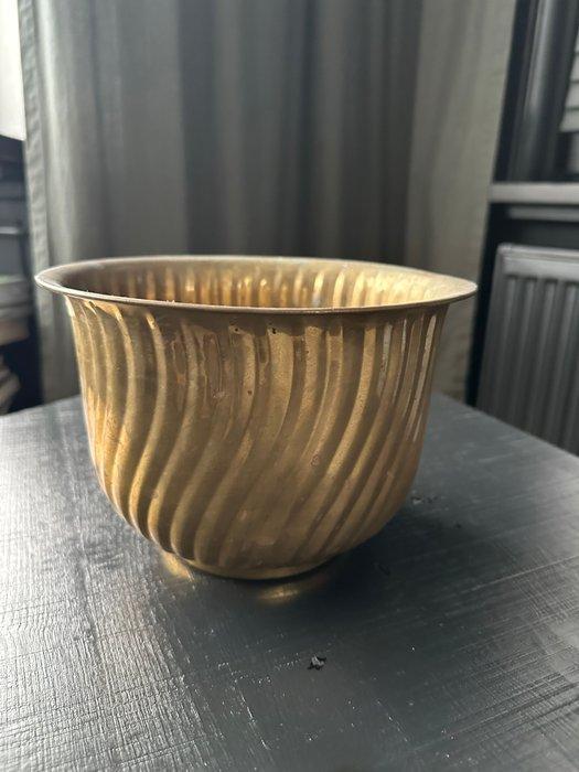 Bloempot - Messing, Antiek en Kunst, Curiosa en Brocante