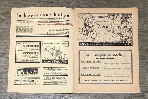 Hergé - Le Boy-scout belge - Novembre 1931 - 1 tijdschrift -, Boeken, Stripverhalen