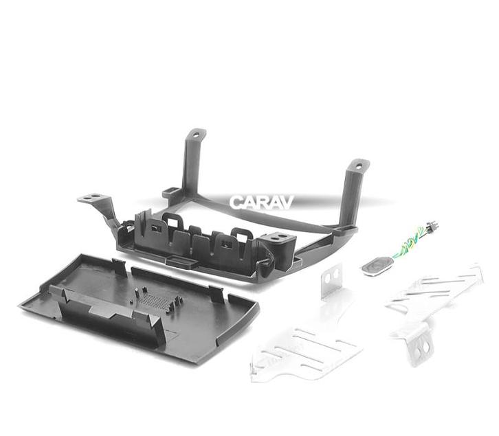 Facade Autoradio 2-Din Noir Pour Opel Zafira 11-16, Auto diversen, Autoradio's, Verzenden
