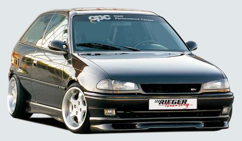 Rieger frontspoiler | Astra F: 09.91-12.99 - 3-drs., Sedan,, Auto diversen, Tuning en Styling, Verzenden