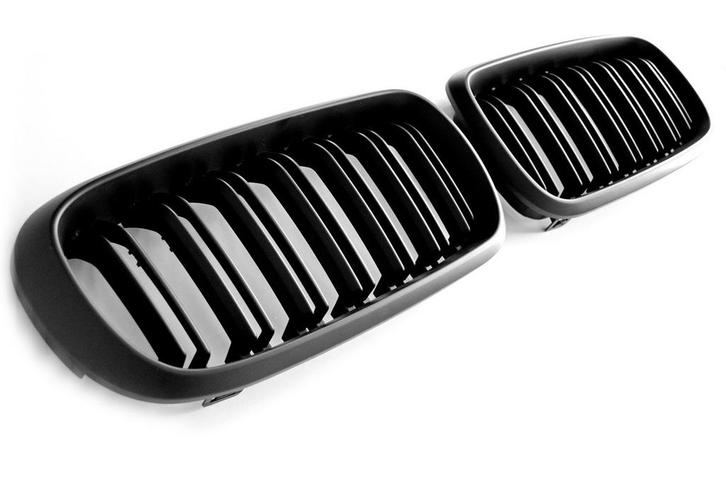 Nieren grill set | BMW X5 F15 en X6 F16 | M look | mat zwart, Auto-onderdelen, Carrosserie, Nieuw, BMW, Verzenden