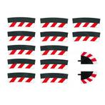 Slipstrook Buitenrand Kuipbocht 4/15º 12 stuks + 2 eindstukk, Verzenden