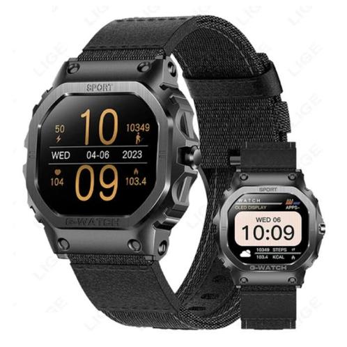 Smartwatch Gezondheid Monitor - Sport Health Tracker Horloge, Handtassen en Accessoires, Smartwatches, Nieuw, Verzenden