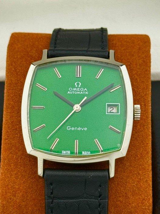 Omega - Geneve Automatic TV Green Dial Cal.1481 - 162.0042 -, Handtassen en Accessoires, Horloges | Heren