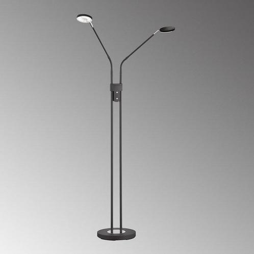 Fischer & Honsel - Staande lamp - Maan Zwart - Metaal, Antiek en Kunst, Antiek | Verlichting
