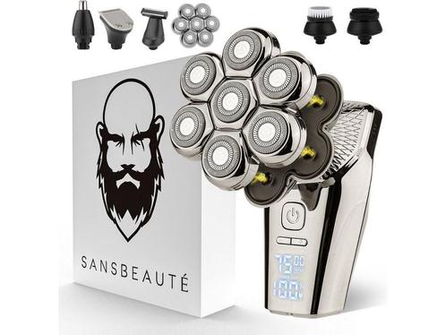 6-in-1 Scheerapparaat Mannen + Extra Scheerkop – Trimmer -, Huis en Inrichting, Woonaccessoires | Overige, Zo goed als nieuw, Verzenden